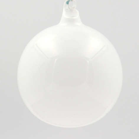 Jim Marvin Snow White Bubblegum Glass Ball Ornament-120MM