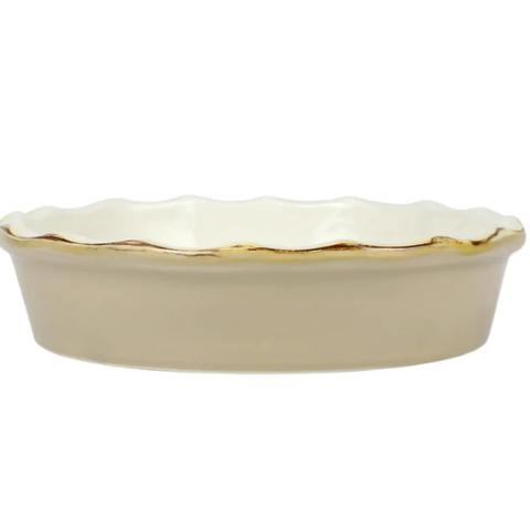 Italian Bakers White Pie Dish