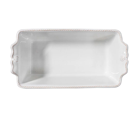 Berry & Thread Loaf Pan - Whitewash