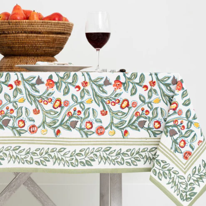 Emma Crimson & Clover Tablecloth