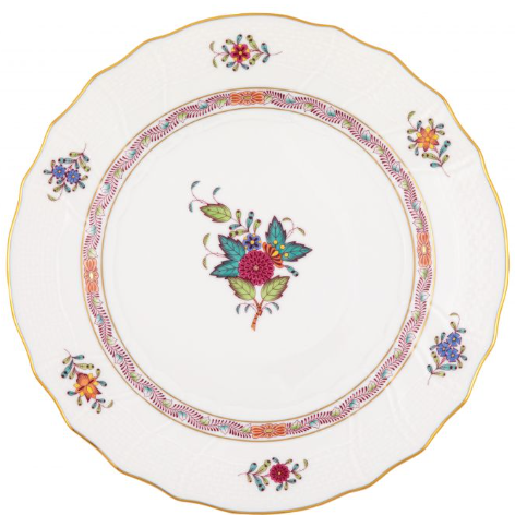 Chinese Bouquet Multi Color Dinner Plate