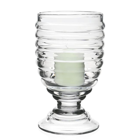 Ripples Footed Hurricane Candle