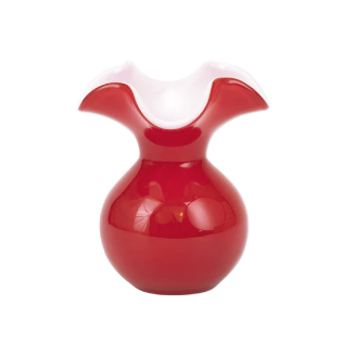 Hibiscus Red Bud Vase