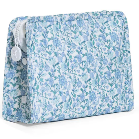 Medium Roadie Zip Pouch - Hamptons Floral