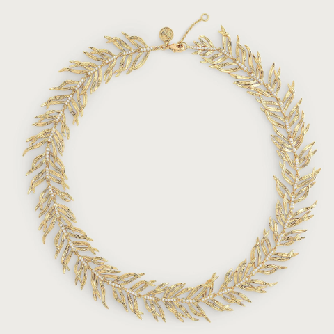 Palm Leaves Necklace