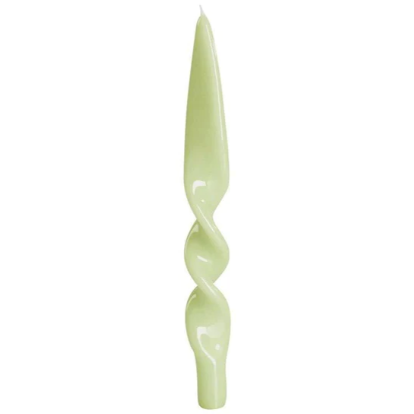 Meloria Denise Candle Classic Set of 2 Light Green
