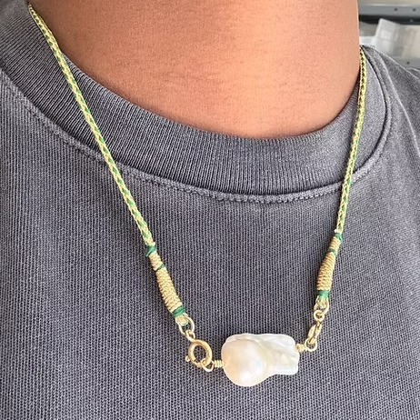 Scout Necklace - Dark Green