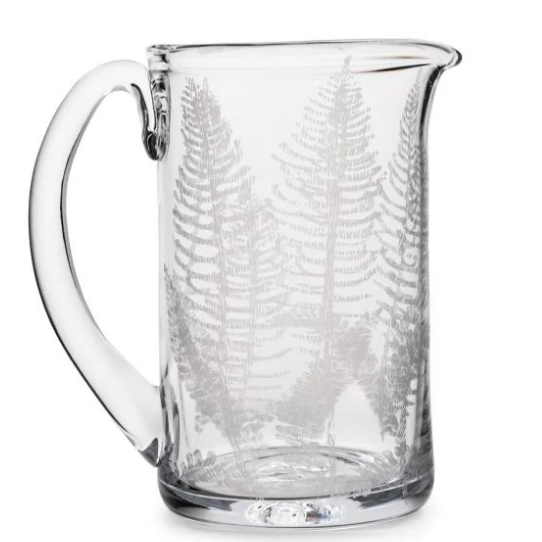 Engraved Fern Ascutney Pitcher-M