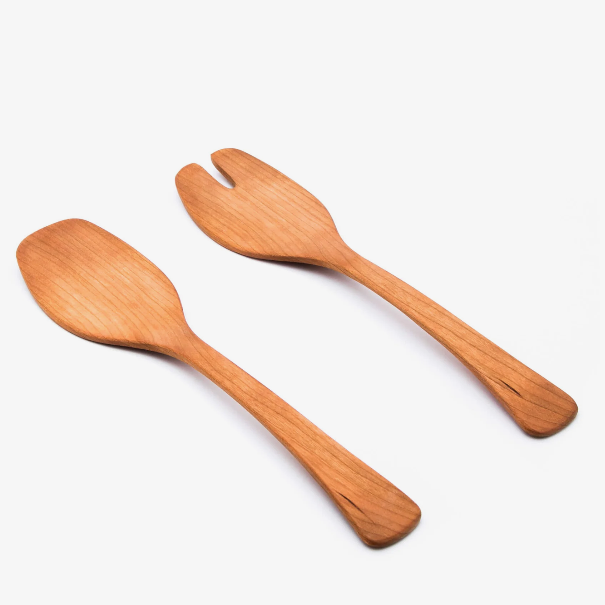 Cherry 17" Salad Servers