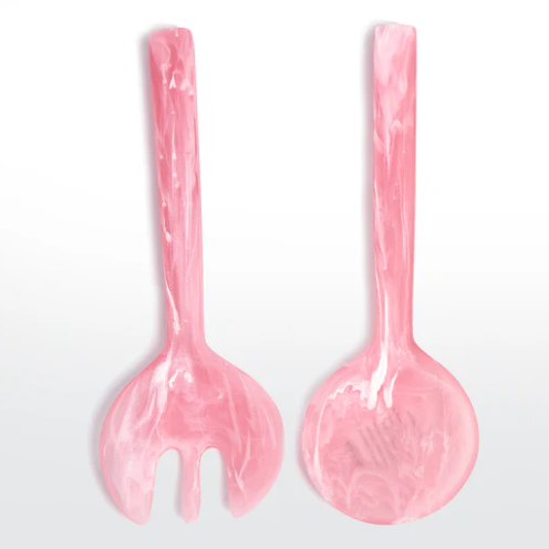 Long Handle Servers Pink Swirl