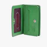 Business Card Case-Purple & Grass Green