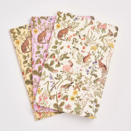 Meadow Creatures Notebooks Pack Of 3