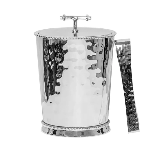 Graham Ice Bucket with Lid and Tongs