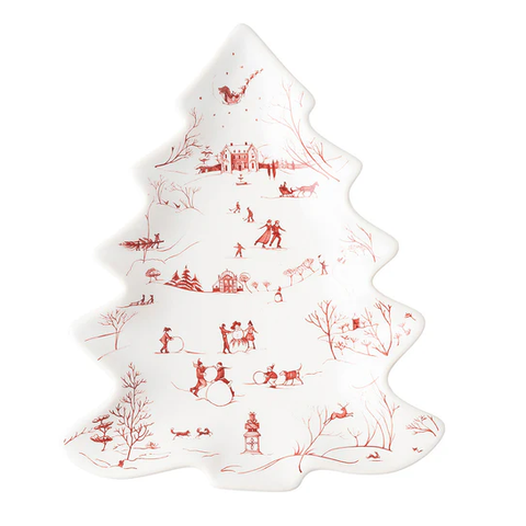 Country Estate Winter Frolic 10" Tree Tray