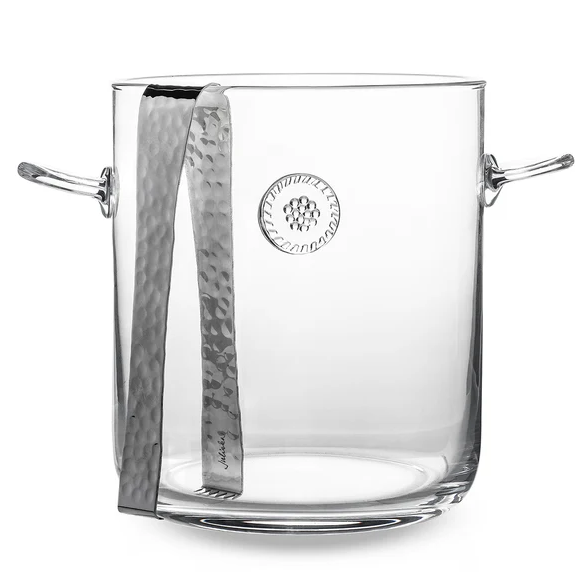 Berry & Thread Ice Bucket with Tongs