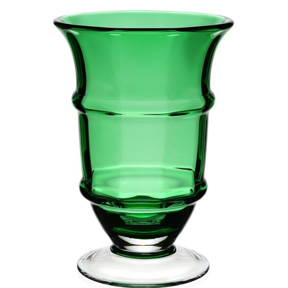 Cotswold Footed Vase 9½" / 24cm Apple Green