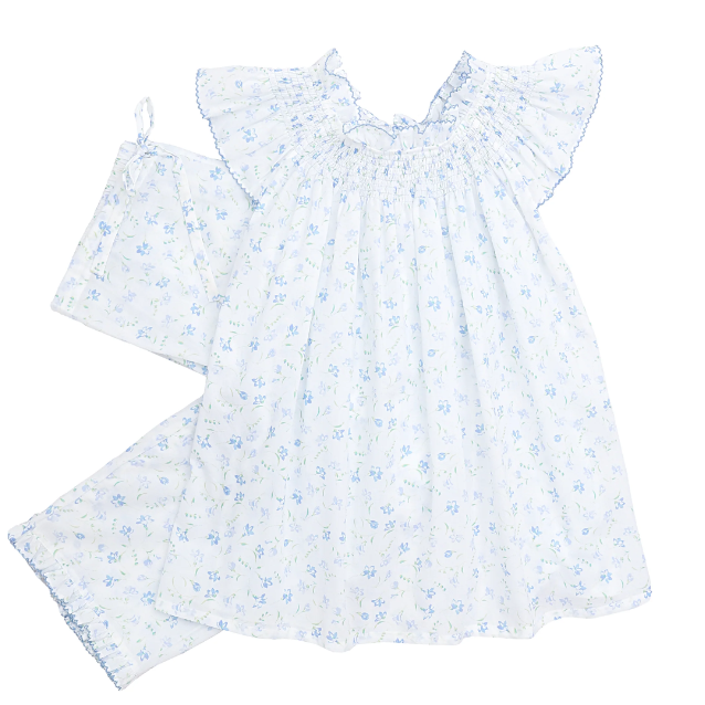 Katy Bluebell Cotton Pajamas