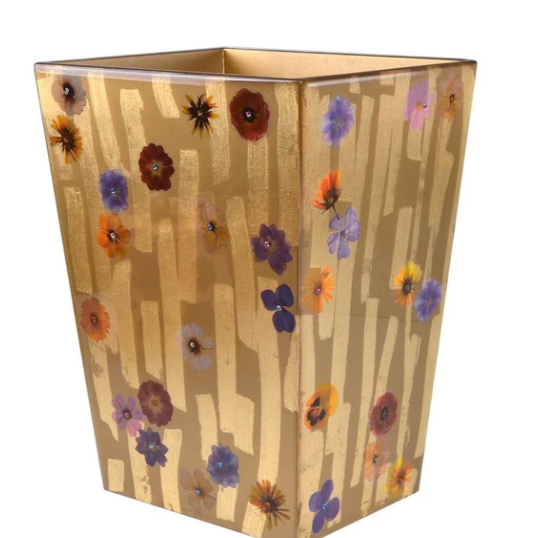 Fleur Straight Wastebasket