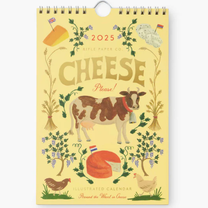 2025 Cheese Kitchen Calender