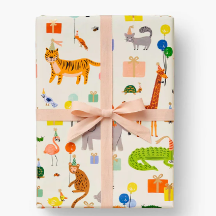 Party Animals Wrapping Roll