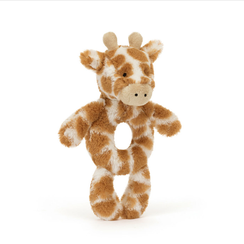 Bashful Giraffe Ring Rattle