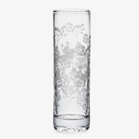 Engraved Berry Vase