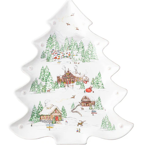 Berry & Thread North Pole 15" Tree Platter