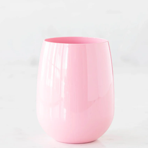 Pink Stemless Wine symGlass