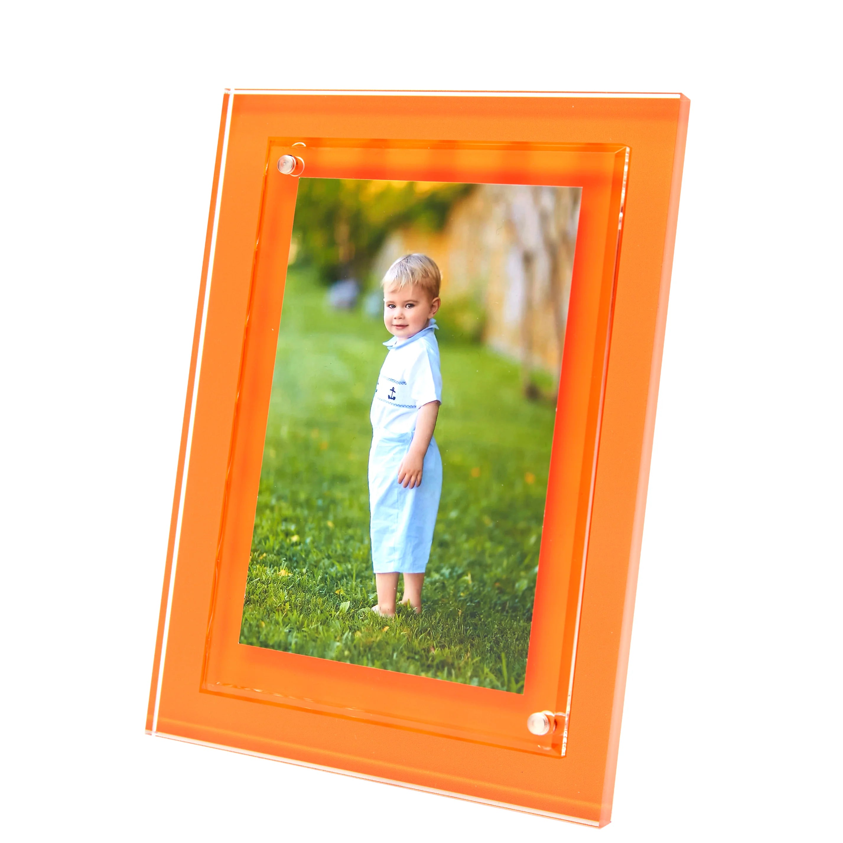 Color Acrylic Frame - Orange