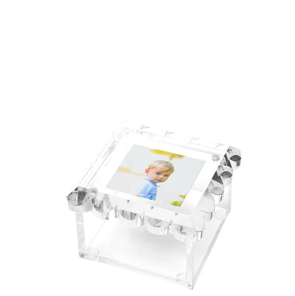 Square Scallop Photo Box