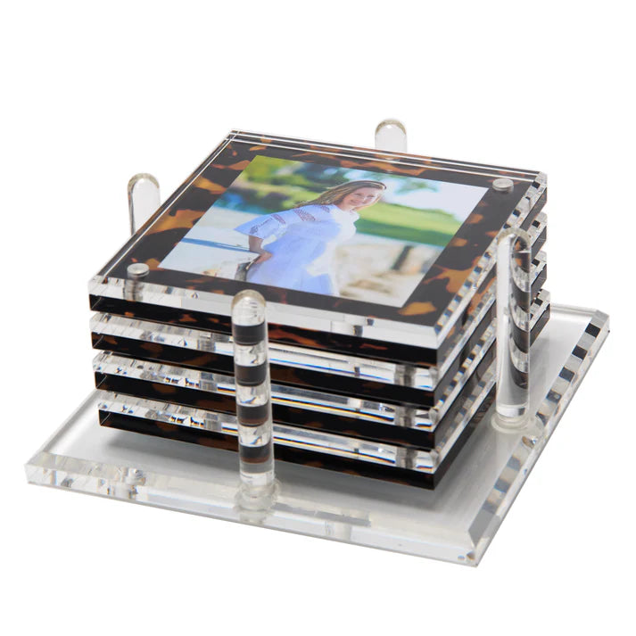 Photo Drink Coasters-Tortoise