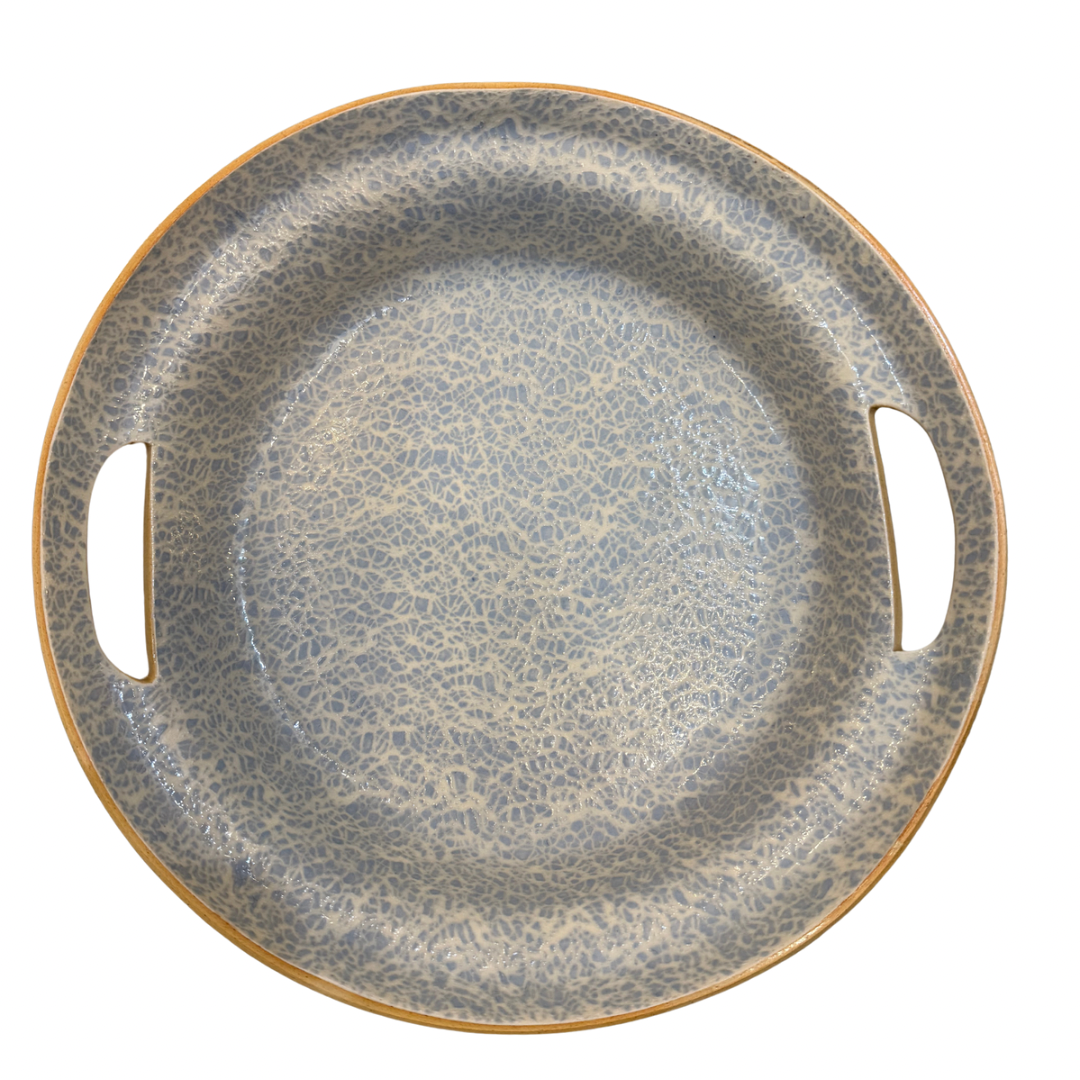 Opal Crackle Utility Bowl