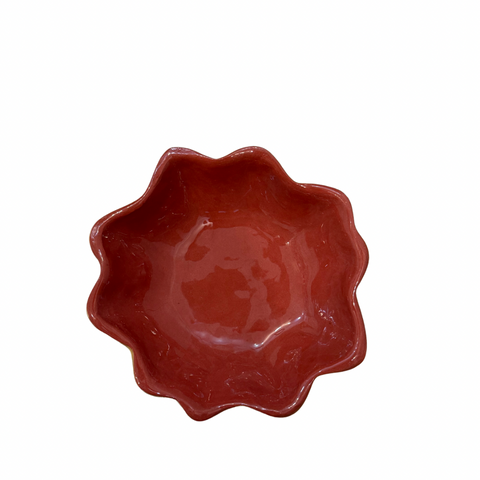 Gourd Dip Bowl Poppy