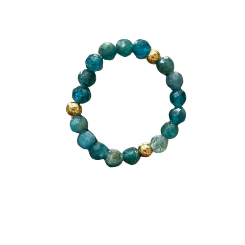 Pippi Ring -Apatite/Gold