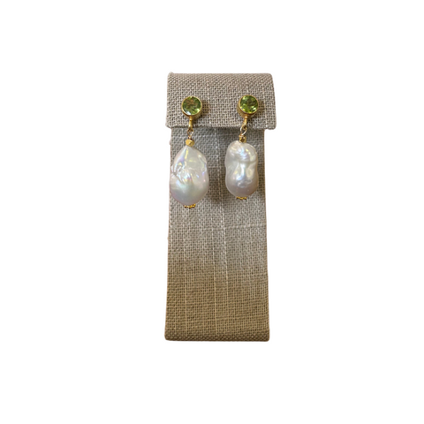 Arabella Baroque Earring- Green