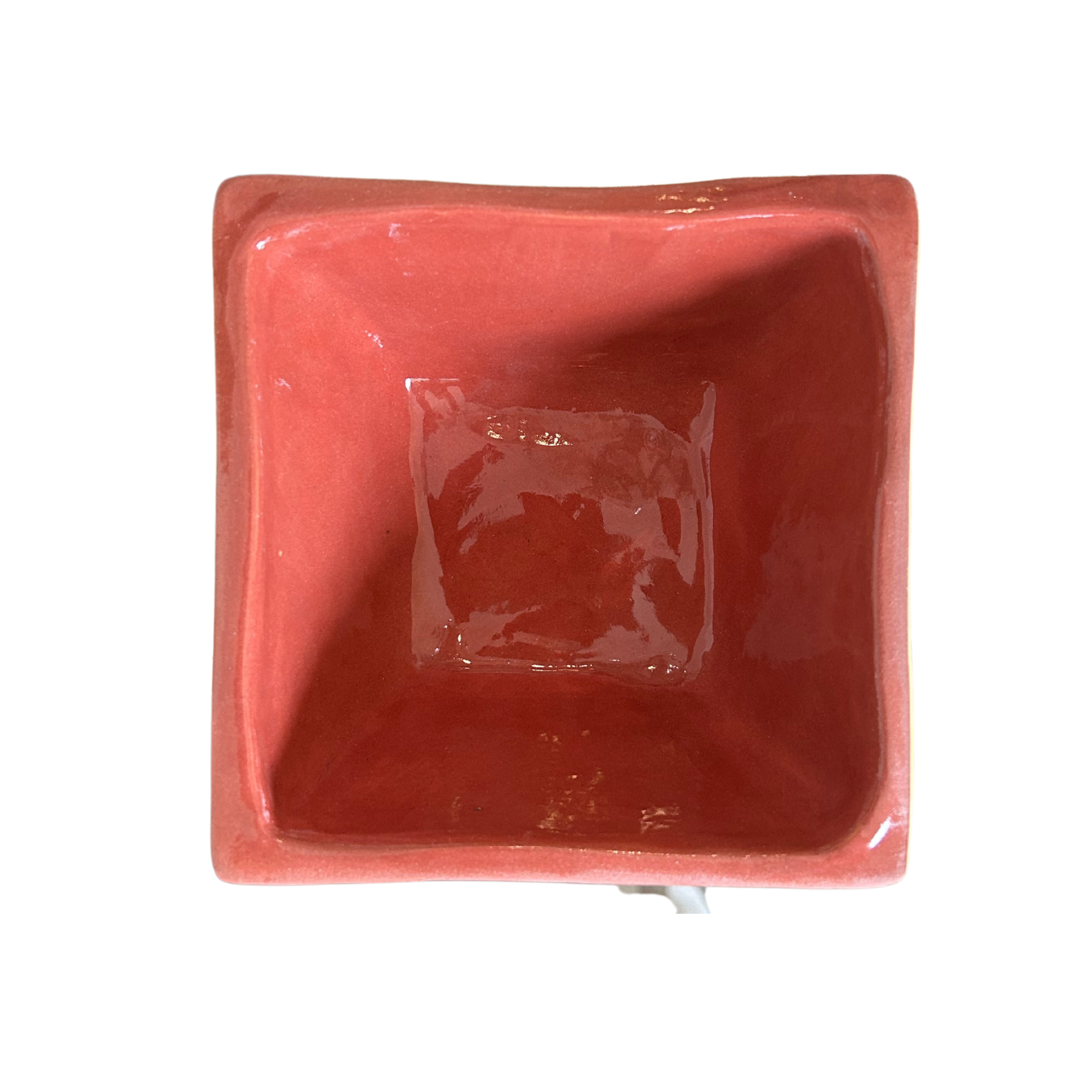 Square Dip Bowl Poppy
