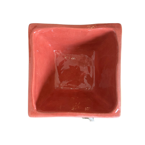 Square Dip Bowl Poppy
