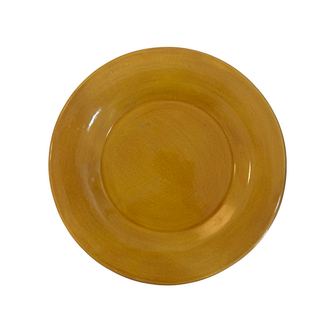 Pottery 9" Salad Plate - Pumpkin