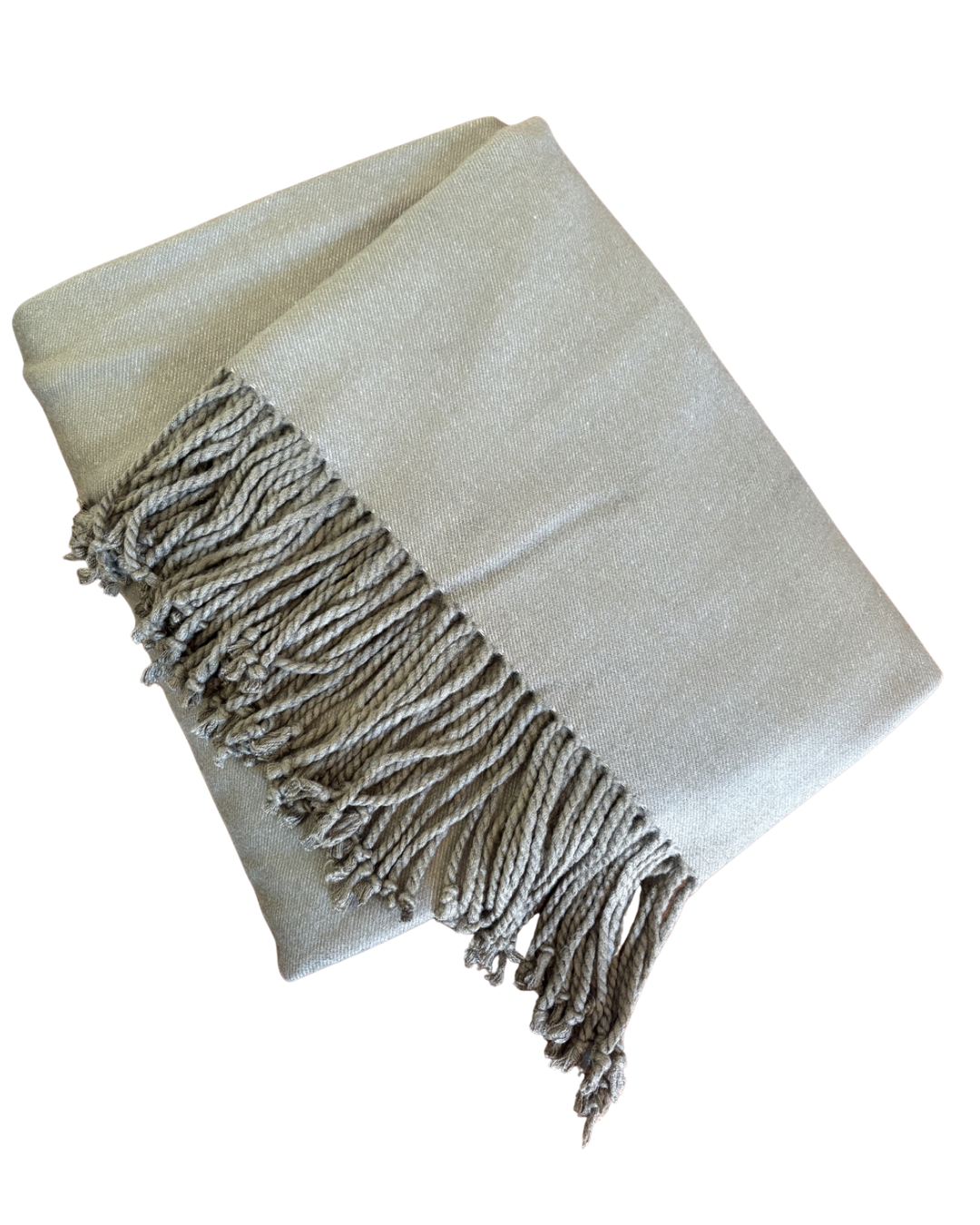 Bamboo and Rayon Throw Blanket- Olive