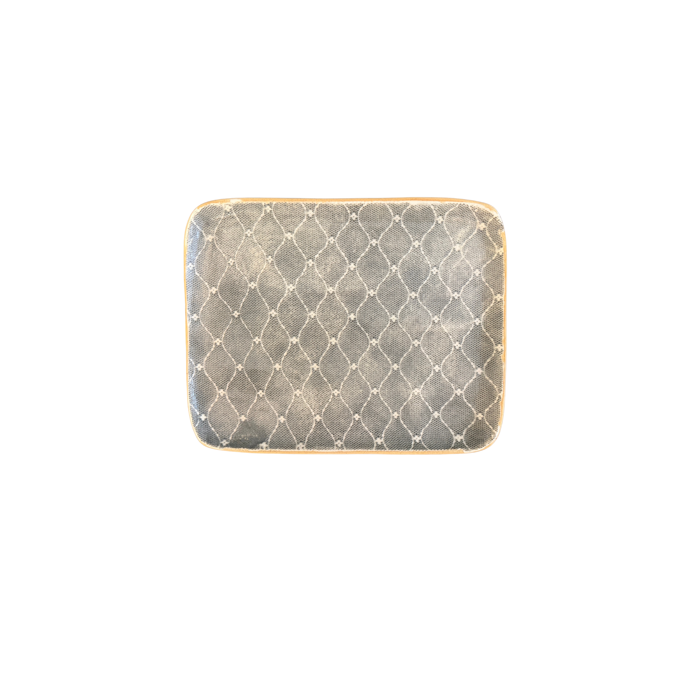 Tidbit Tray - Arabesque Charcoal