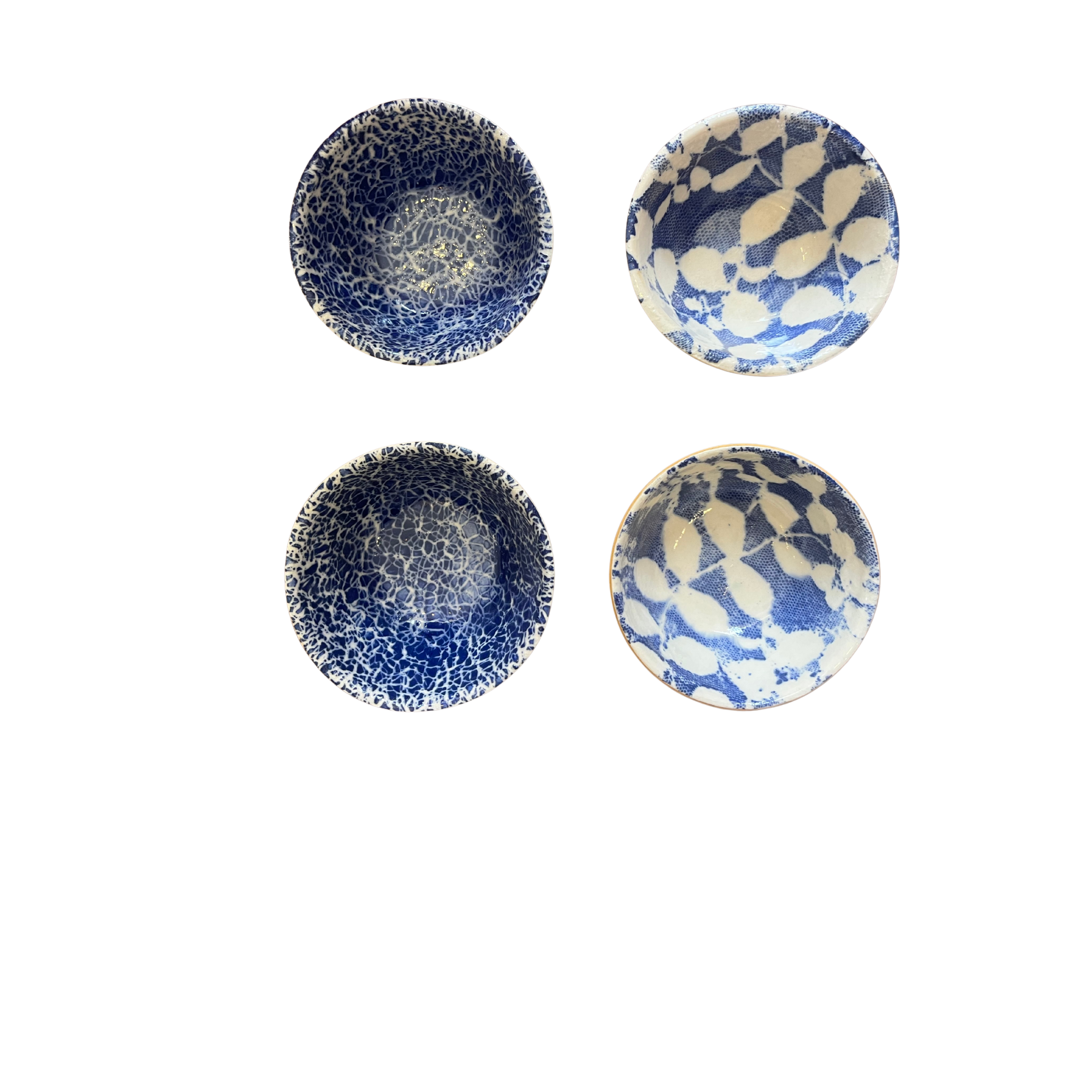 Mini Coupe Set of 4- Cobalt