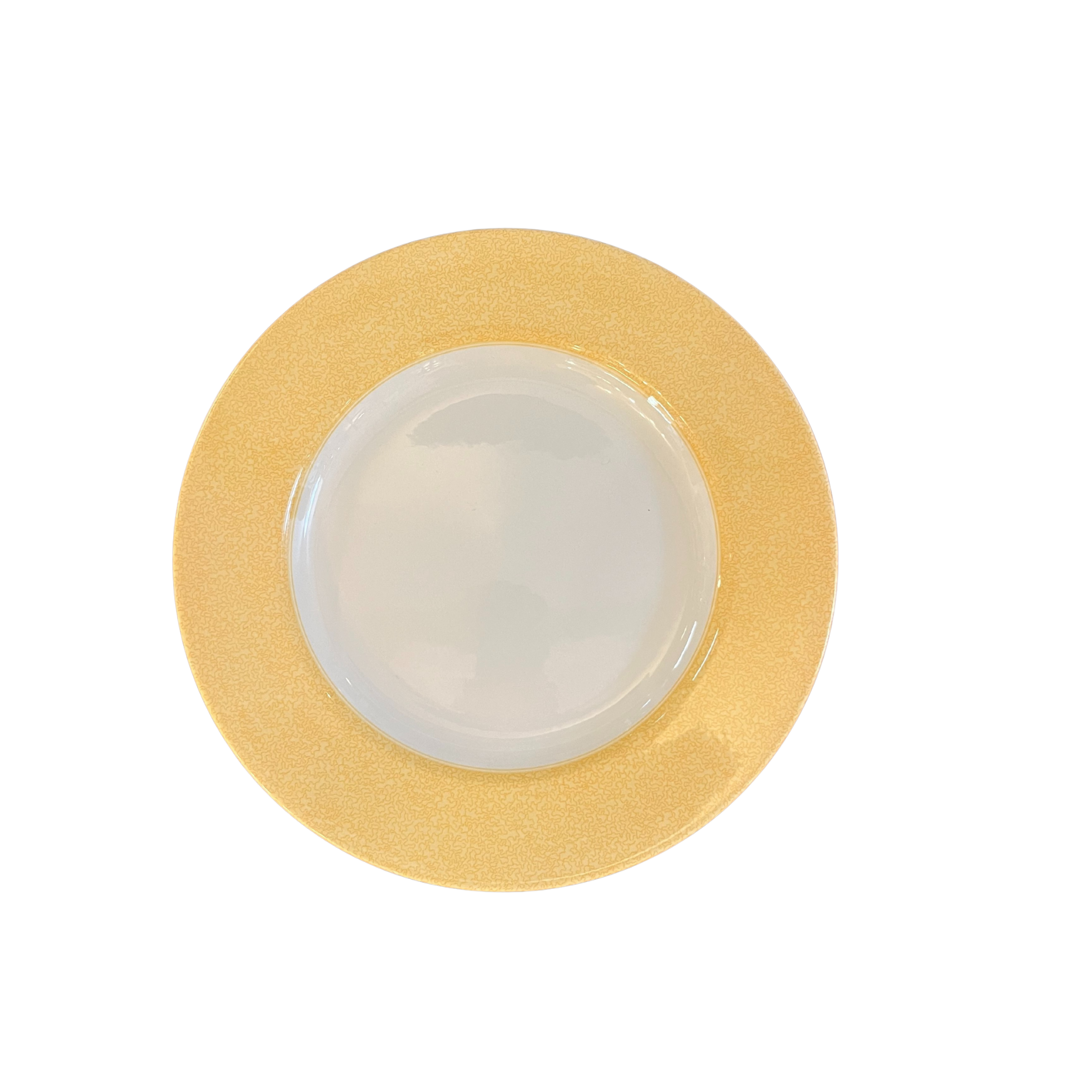 Vermicelli Dinner Plate- Yellow