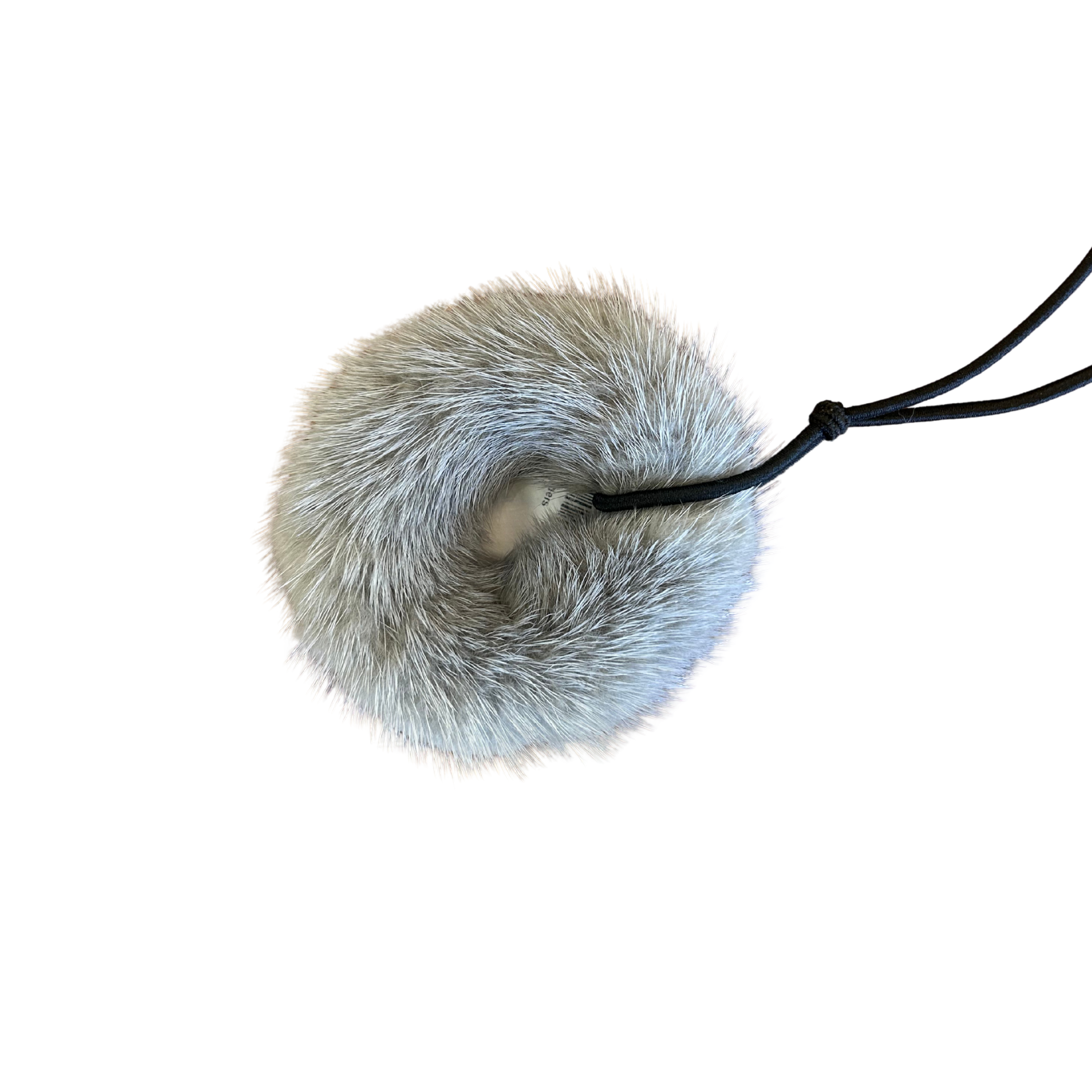 Mink Scrunchie - Grey
