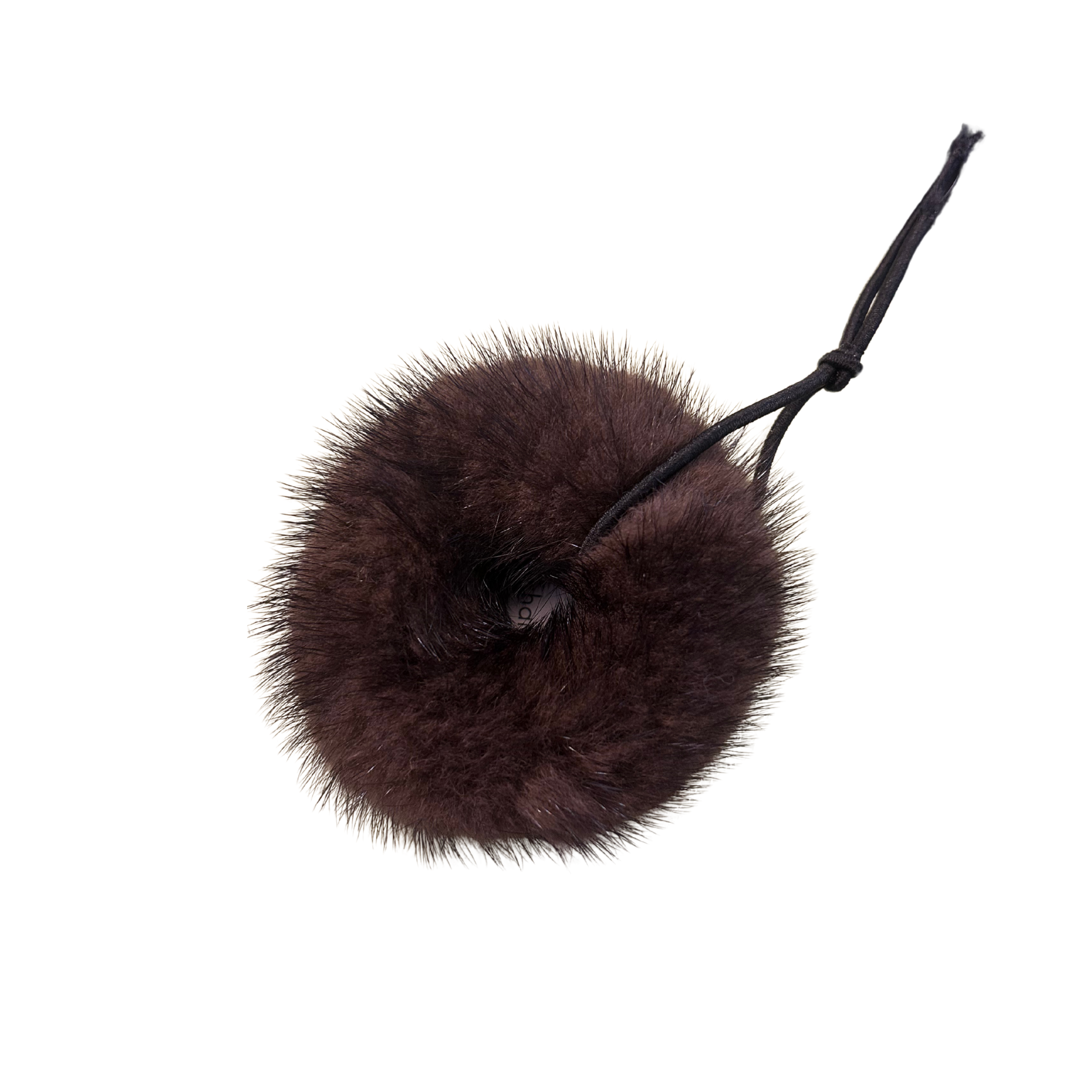 Mink Scrunchie - Brown
