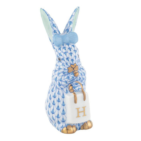 Shopping Bunny-Blue