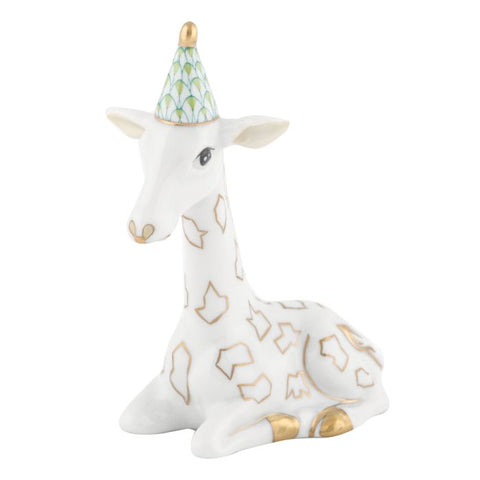 Party Giraffe-keyLime