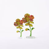 Pistachio Hydrangea | 0.25in. Acrylic Floral: LG / Sage LG Stand