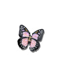 Hand-painted Monarch Butterfly Claw Hair Clip | Eco-Friendly: Pink