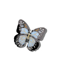 Hand-painted Monarch Butterfly Claw Hair Clip | Eco-Friendly: Orange