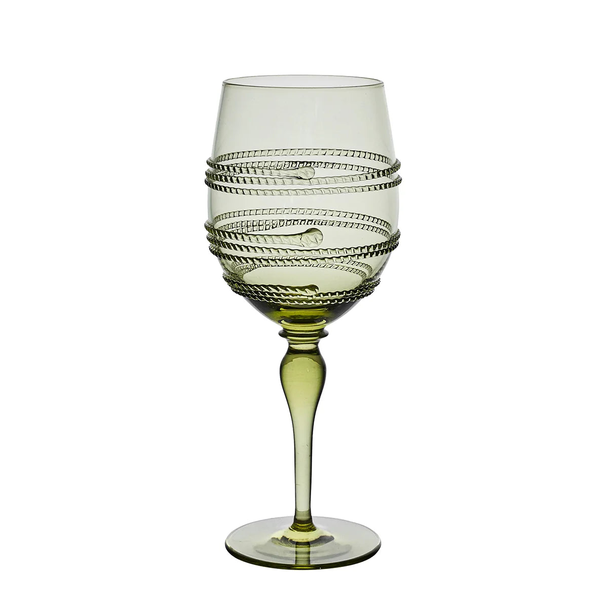 Ella  Wine Glass - Green